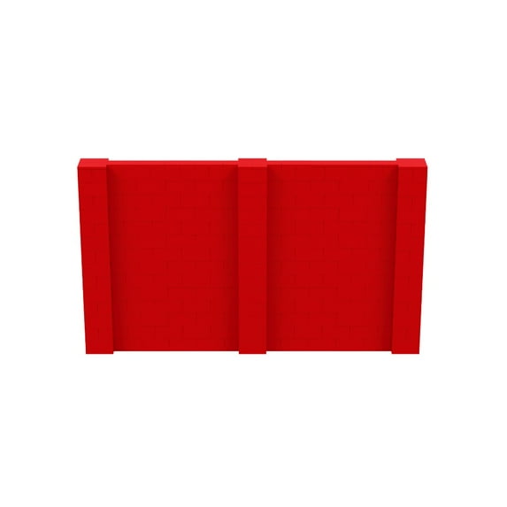 EverBlock 12’ x 7’ Wall Kit | Modular Building Blocks | Wall System for Building, Display & Structures | Room Divider & Partition | Easy to Connect & Reuse | Indoor & Outdoor Use