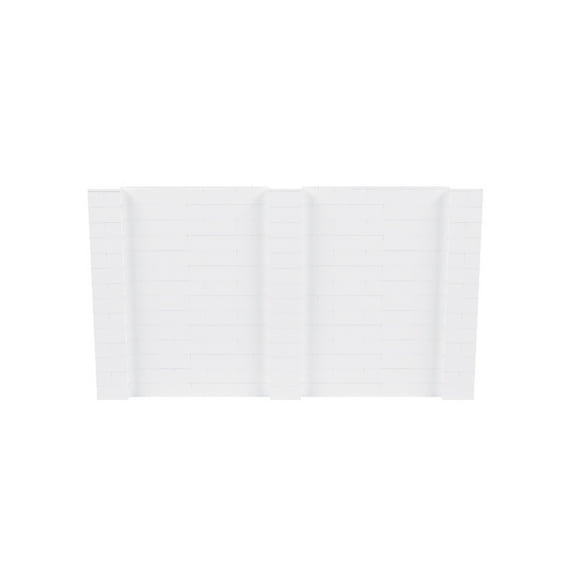 EverBlock 12’ x 7’ Wall Kit | Modular Building Blocks | Wall System for Building, Display & Structures | Room Divider & Partition | Easy to Connect & Reuse | Indoor & Outdoor Use