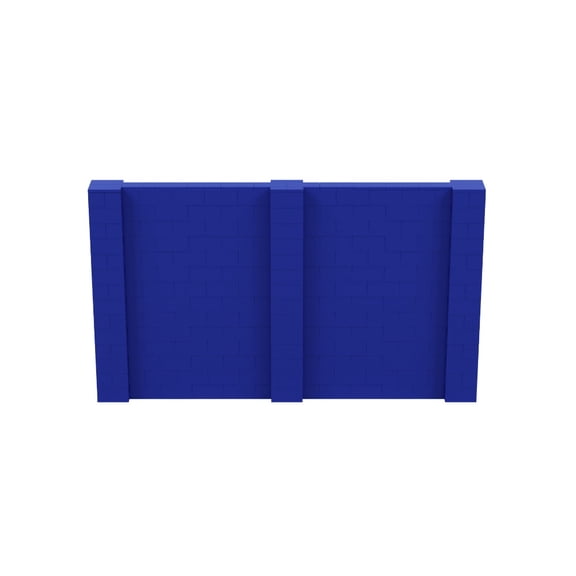 EverBlock 12’ x 7’ Wall Kit | Modular Building Blocks | Wall System for Building, Display & Structures | Room Divider & Partition | Easy to Connect & Reuse | Indoor & Outdoor Use