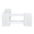 thumbnail image 1 of EverBlock 2 Level Corner Shelving Kit A | For Office, Playroom & Bookshelves | Giant Building Blocks | Easy to Connect & Reuse | Indoor & Outdoor Use | Build Displays & Structures | Black, 1 of 1