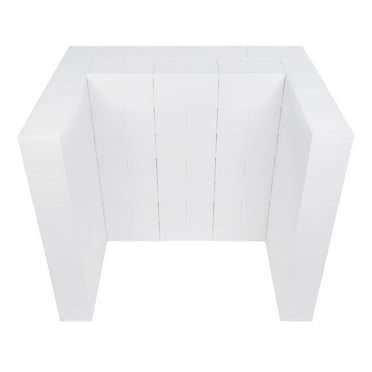 EverBlock 4’ Classic Bar & Counter Kit | For Home, Sales or Event Use | Giant Building Blocks | Easy to Connect & Reuse | Indoor & Outdoor Use | Build Displays & Structures | Black