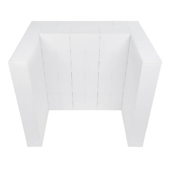 EverBlock 4’ Classic Bar & Counter Kit | For Home, Sales or Event Use | Giant Building Blocks | Easy to Connect & Reuse | Indoor & Outdoor Use | Build Displays & Structures | Transluscent
