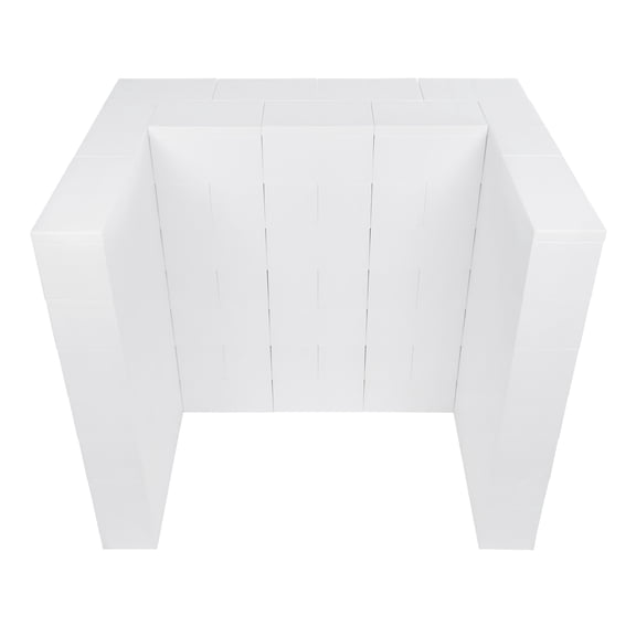EverBlock 4’ Classic Bar & Counter Kit | For Home, Sales or Event Use | Giant Building Blocks | Easy to Connect & Reuse | Indoor & Outdoor Use | Build Displays & Structures | Yellow
