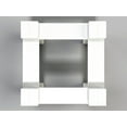 thumbnail image 1 of EverBlock 4 Sided Catering Station Kit | 5’ x 5’ x 3’ 7” | Risers & Server Stations | Giant Building Blocks | Easy to Connect & Reuse | Indoor & Outdoor Use | Build Displays & Structures | Green, 1 of 1