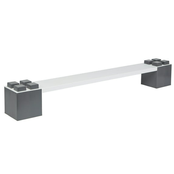 EverBlock 48” Lintel Shelf, Modular Building Block Storage Shelving Piece