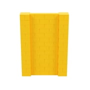 EverBlock 5  x 7  Wall Kit | Modular Building Blocks | Wall System for Building, Display & Structures | Room Divider & Partition | Easy to Connect & Reuse | Indoor & Outdoor Use