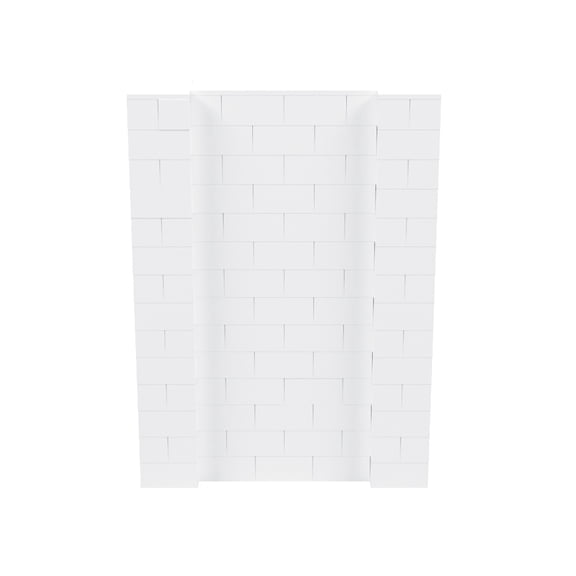 EverBlock 5’ x 7’ Wall Kit | Modular Building Blocks | Wall System for Building, Display & Structures | Room Divider & Partition | Easy to Connect & Reuse | Indoor & Outdoor Use