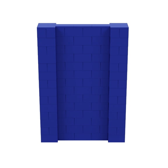 EverBlock 5’ x 7’ Wall Kit | Modular Building Blocks | Wall System for Building, Display & Structures | Room Divider & Partition | Easy to Connect & Reuse | Indoor & Outdoor Use