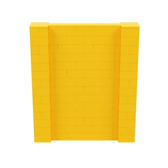EverBlock 6’ x 7’ Wall Kit | Modular Building Blocks | Wall System for Building, Display & Structures | Room Divider & Partition | Easy to Connect & Reuse | Indoor & Outdoor Use