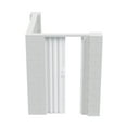 thumbnail image 1 of EverBlock 6’ x 8’ x 7’ L-Shaped Wall Kit with Accordion Door | 3’ x 7’ Doorway | Modular Building Blocks | Wall Display | Room Divider & Partition | Easy to Connect & Reuse | Indoor & Outdoor Use, 1 of 7