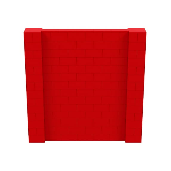 EverBlock 7’ x 7’ Wall Kit | Modular Building Blocks | Wall System for Building, Display & Structures | Room Divider & Partition | Easy to Connect & Reuse | Indoor & Outdoor Use
