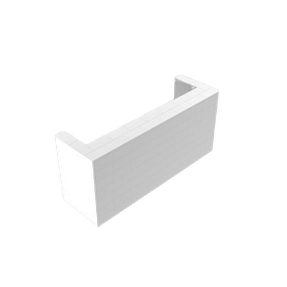 EverBlock 8’ Classic Bar & Counter Kit | For Home, Sales or Event Use | Giant Building Blocks | Easy to Connect & Reuse | Indoor & Outdoor Use | Build Displays & Structures | Yellow