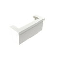thumbnail image 1 of EverBlock 8’ Full Cantilever Bar & Counter Kit | For Home, Sales or Event Use | Giant Building Blocks | Easy to Connect & Reuse | Indoor & Outdoor Use | Build Displays & Structures | Light Gray, 1 of 1