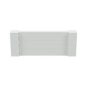 EverBlock 8  x 3  Pony Wall Kit | Modular Building Blocks | Wall System for Building, Display & Structures | Room Divider & Partition | Easy to Connect & Reuse | Indoor & Outdoor Use