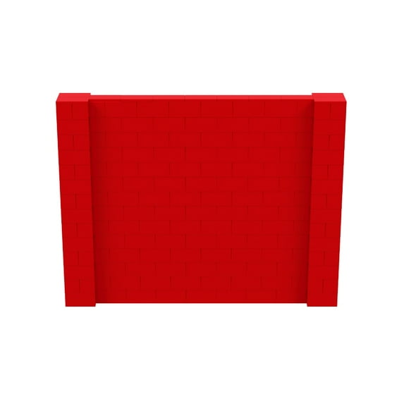EverBlock 9’ x 7’ Wall Kit | Modular Building Blocks | Wall System for Building, Display & Structures | Room Divider & Partition | Easy to Connect & Reuse | Indoor & Outdoor Use