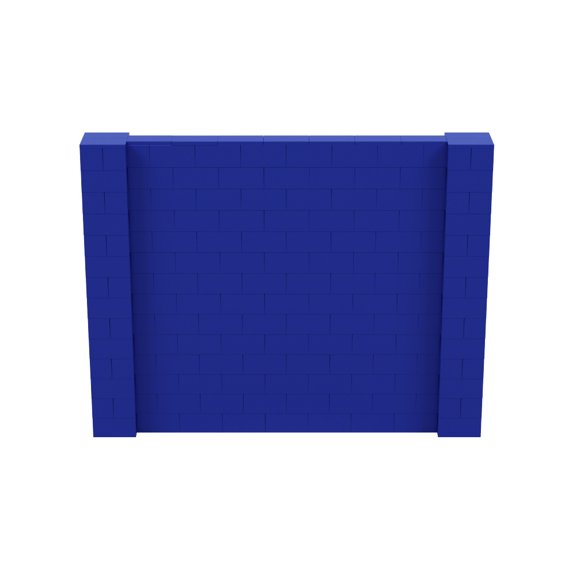 EverBlock 9’ x 7’ Wall Kit | Modular Building Blocks | Wall System for Building, Display & Structures | Room Divider & Partition | Easy to Connect & Reuse | Indoor & Outdoor Use