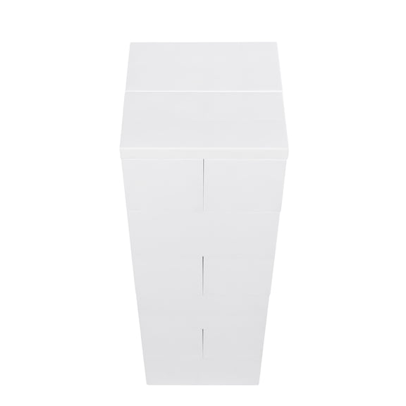 EverBlock Display Plinth / Pedestal, 36” | Pedestal Stand Decor | Giant Building Blocks | Easy to Connect & Reuse | Indoor & Outdoor Use | Build Displays & Structures | White