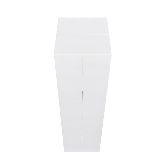 EverBlock Display Plinth / Pedestal, 48” | Pedestal Stand Decor | Giant Building Blocks | Easy to Connect & Reuse | Indoor & Outdoor Use | Build Displays & Structures | White