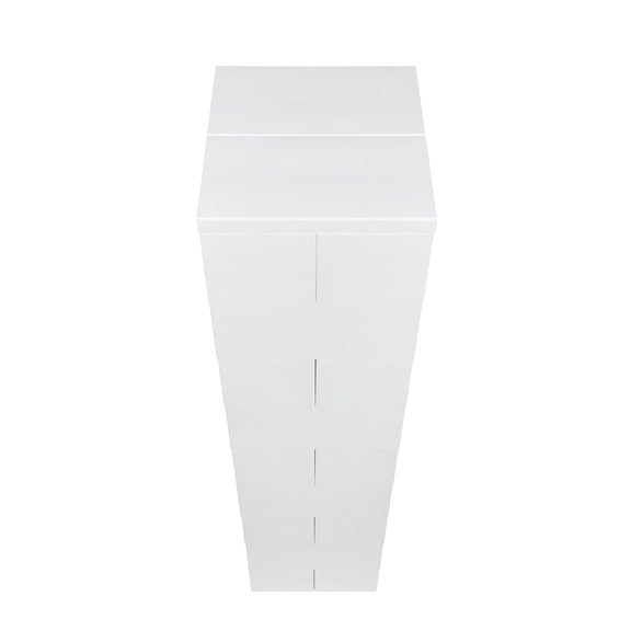 EverBlock Display Plinth / Pedestal, 54” | Pedestal Stand Decor | Giant Building Blocks | Easy to Connect & Reuse | Indoor & Outdoor Use | Build Displays & Structures | Dark Gray
