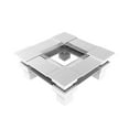 thumbnail image 1 of EverBlock Elaborate Catering Station Kit | 6’ 6” x 6’ 6” x 4’ 7” | Risers & Server Stations | Giant Building Blocks | Easy to Connect & Reuse | Indoor & Outdoor Use | Light Gray, 1 of 1