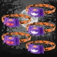 thumbnail image 1 of EverBrite Halloween Bat Headlamps Halloween Gifts, 5 Pack Head Lamps with Warm/Red/Strobe 3 Modes, Headlights for Halloween Party and Decorations, 1 of 9