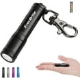 thumbnail image 1 of EverBrite Mini LED Flashlight, High Lumen Keychain EDC Flashlight, 1 AAA Battery(include), Black, 1 of 8