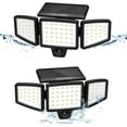 thumbnail image 1 of EverBrite Waterproof Bionic Security Lights with 2 Modes & Adjustable Heads (2 Pack), 1 of 7
