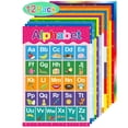 thumbnail image 1 of Educational Preschool Posters for Toddlers and Kids Classroom Nursery Homeschool Kindergarten Learning Alphabet Numbers Shapes Colors Days, 12 Pack, 1 of 9