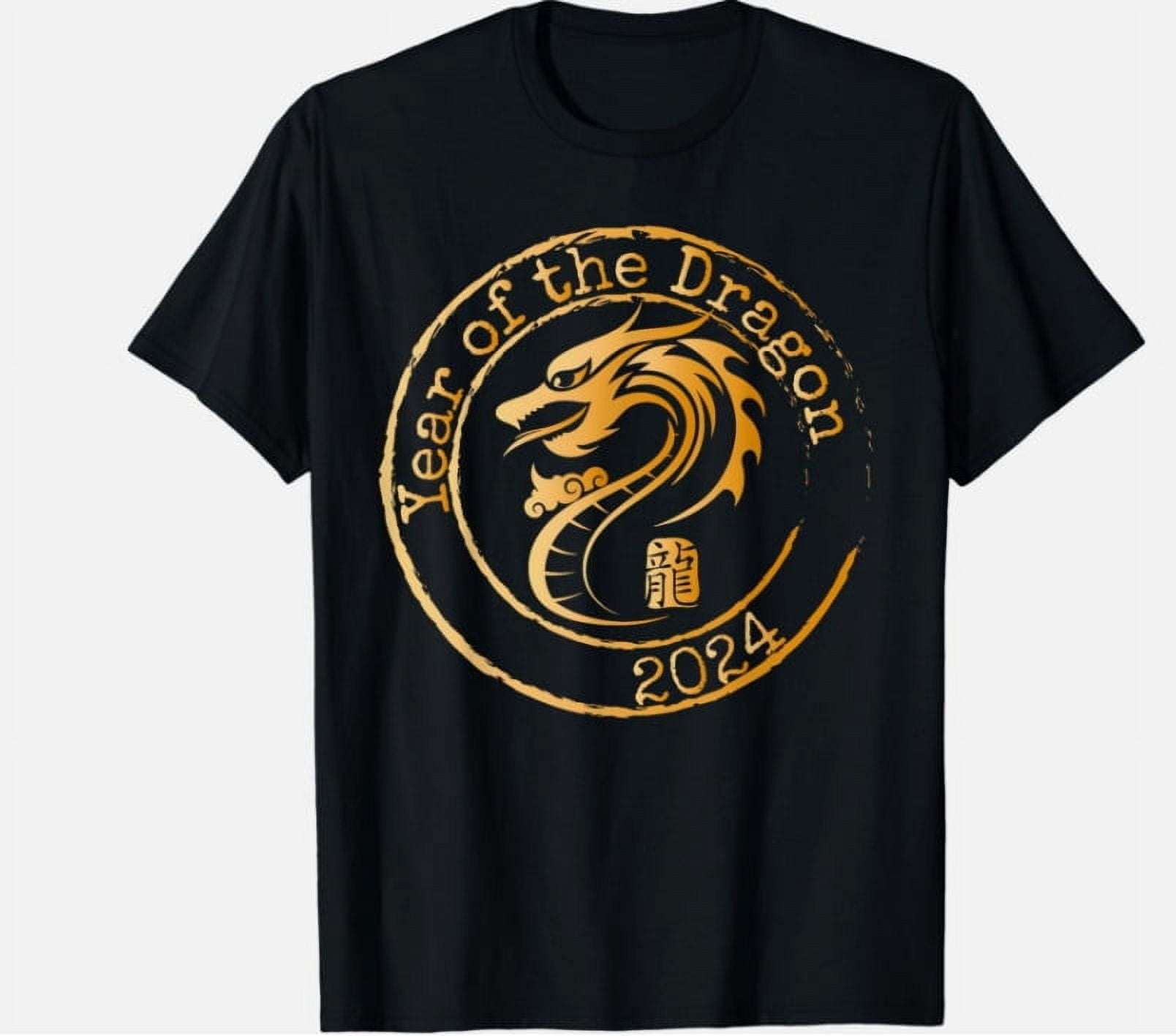 EverFind 2024 Year of The Dragon Gift Lunar Chinese New Year Uni T