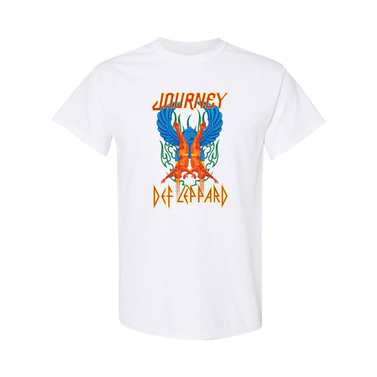 EverFind 2025 Def Leppard And Journey Tour TShirt, The Summer Stadium