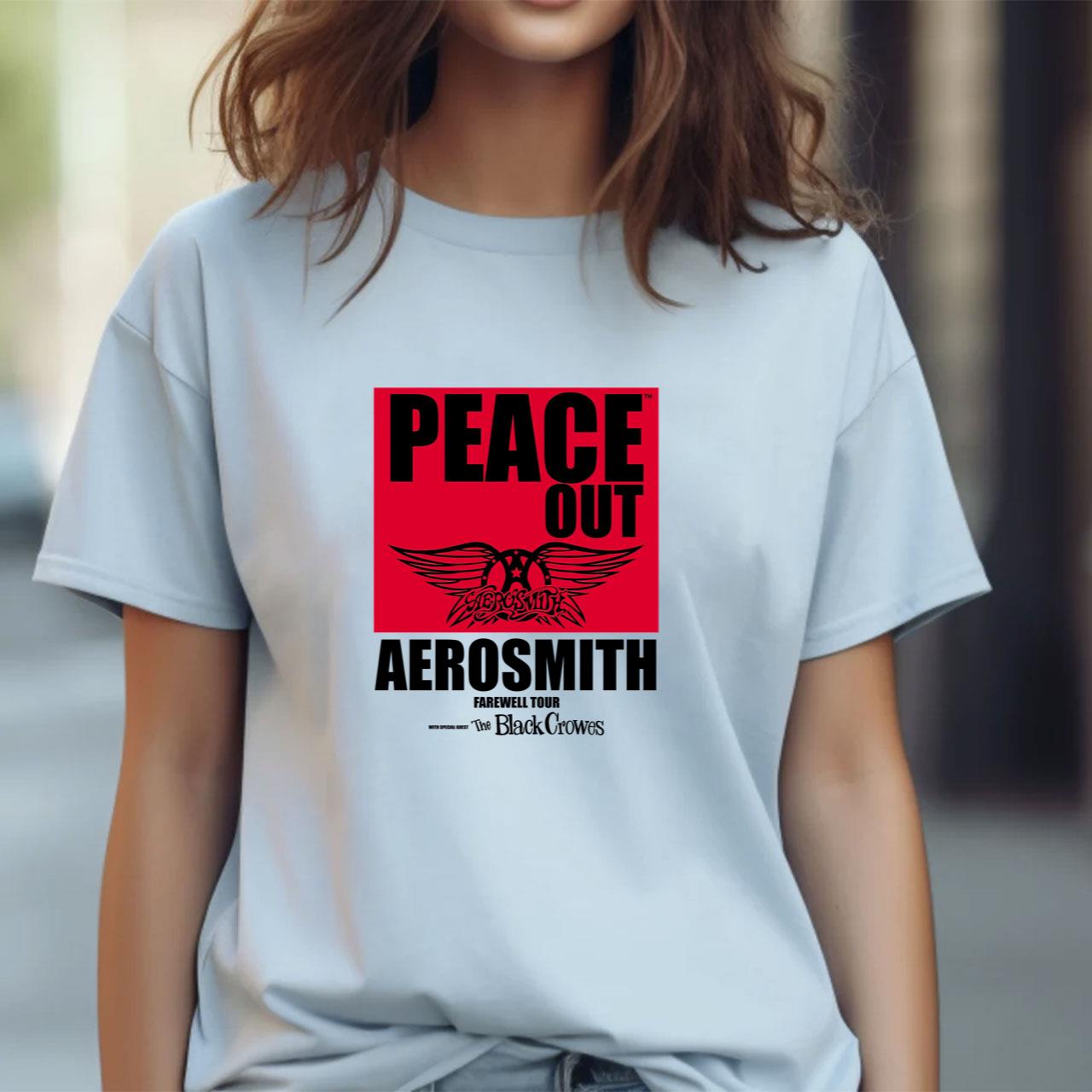 EverFind Aerosmith Peace Out Farewell Tour 20242025 TShirt, Aerosmith