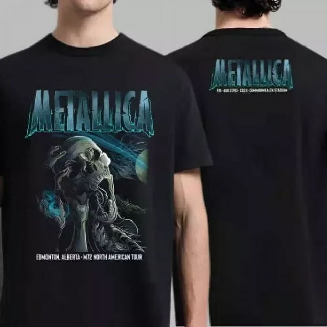 EverFind Metallica August 23, 2024 Edmonton, Alberta, Canada Tour Uni T
