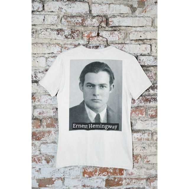 EverFind Young Ernest Hemingway T-shirt, Hemingway T-shirt, Hemingway ...