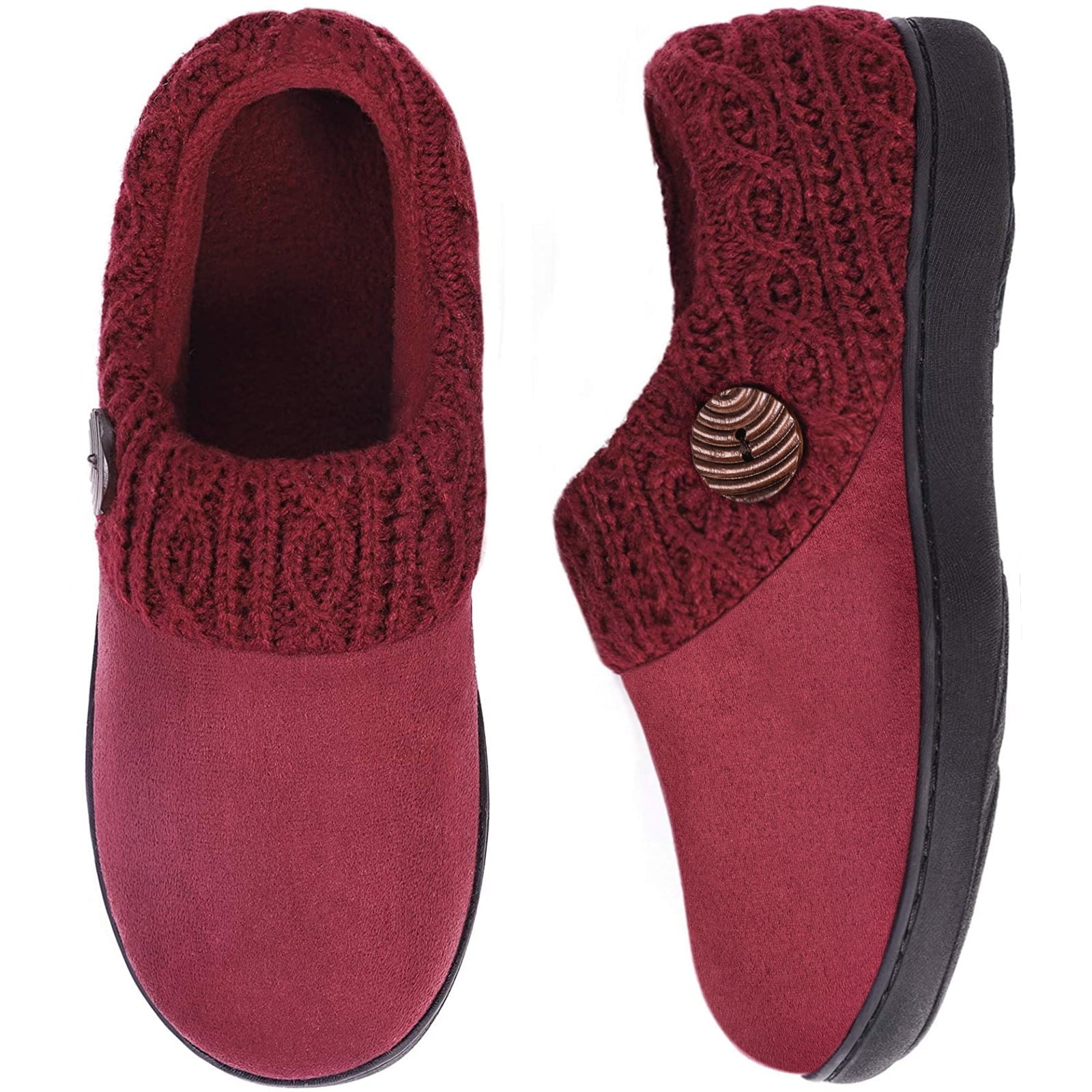 Pantofole Con Suola Gomma PANTOFOLE MEMORY FOAM MISHANSHA - Calde, Morbide, Antiscivolo, Unisex Per Casa E Esterno Comode Pantofole Sintetiche - Foto 2