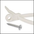 thumbnail image 1 of EverMark EM-11-50-MH-9-C 11 in. Natural Mounting Hole Cable Tie, 50 lbs - Pack of 100, 1 of 1