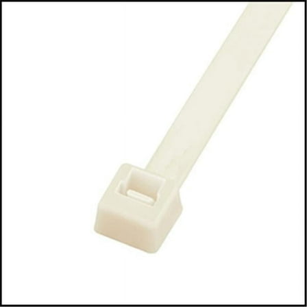 EverMark  14 in. Natural Cable Tie - 50 lbs - Pack of 100