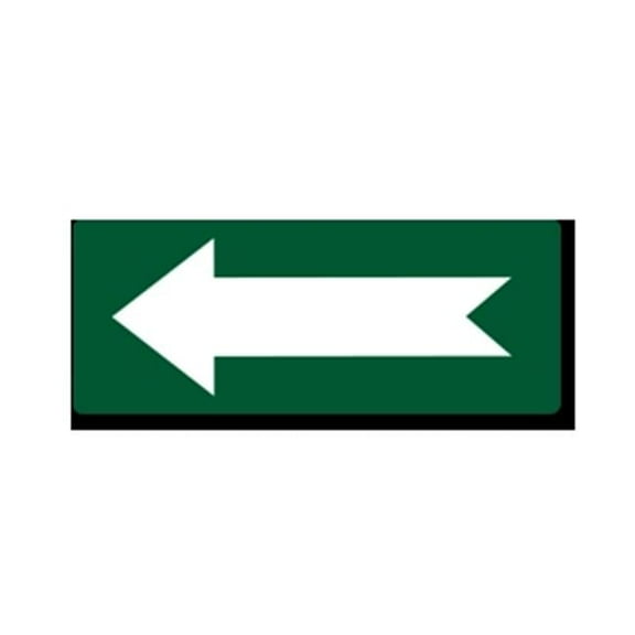EverMark GHM-19-01 Golf Course Arrow Clip-On Sign, Hunter Green
