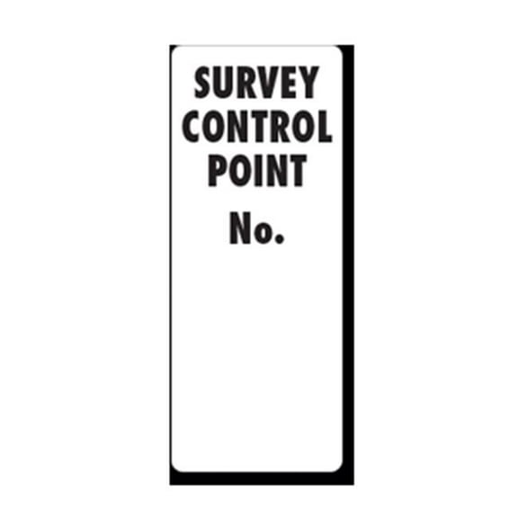 EverMark WVM025 Survey Control Point Clip-On Sign