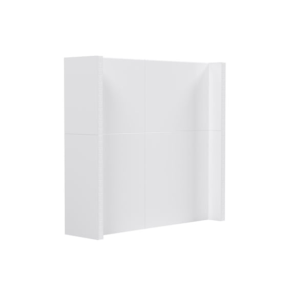 EverPanel Simple Wall Kit, Portable Interlocking Wall Panels, Wall Divider