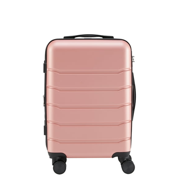 EverPick Hardside Luggage with Spinner Wheels - 20 Inch Expandable Suitcase, TSA Lock, Lightweight Hard Shell Carry On & Checked Luggage - Durable ABS/PC, 360° Silent Wheels - Pink