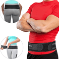 thumbnail image 1 of Sacroiliac Hip Belt, Adjustable Compression Support for Back, Hip & SI Joint Pain, 1 of 10
