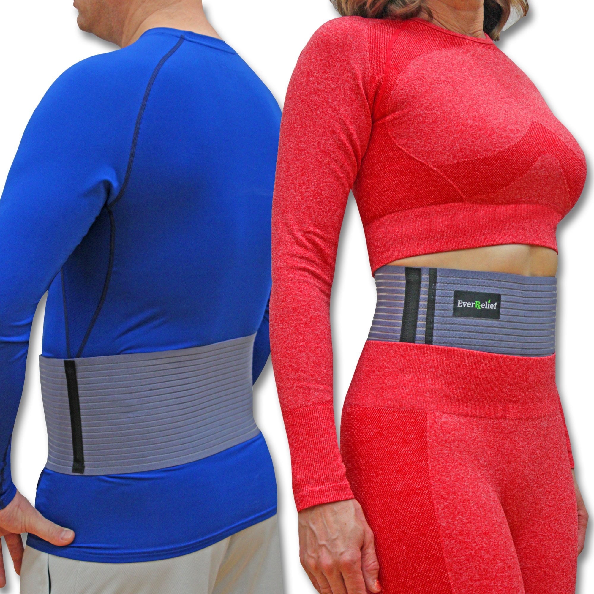 EverRelief Umbilical Hernia Belt for Men & Women (L/XL)