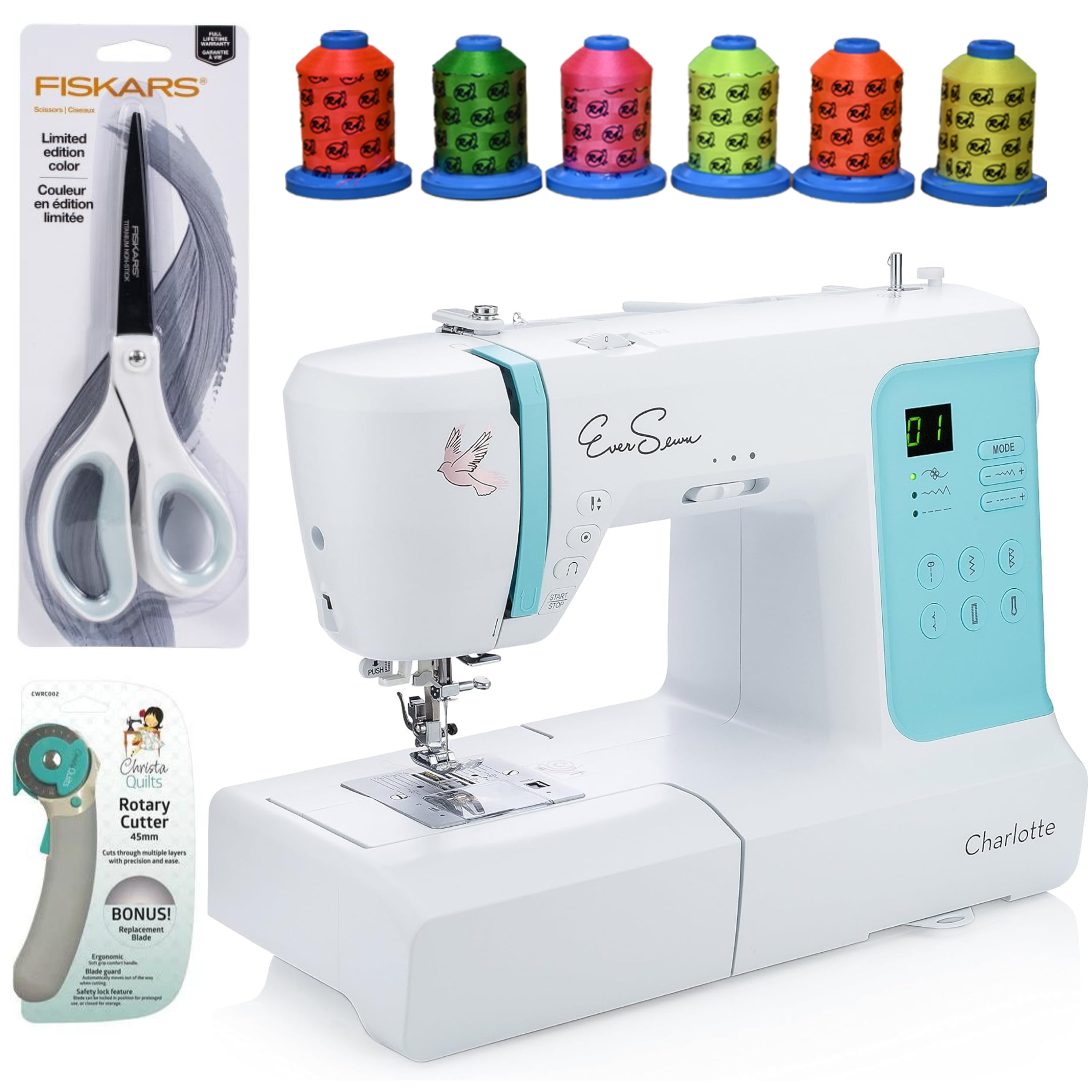 EverSewn Charlotte 80Stitch Computerized, Professional Quilting