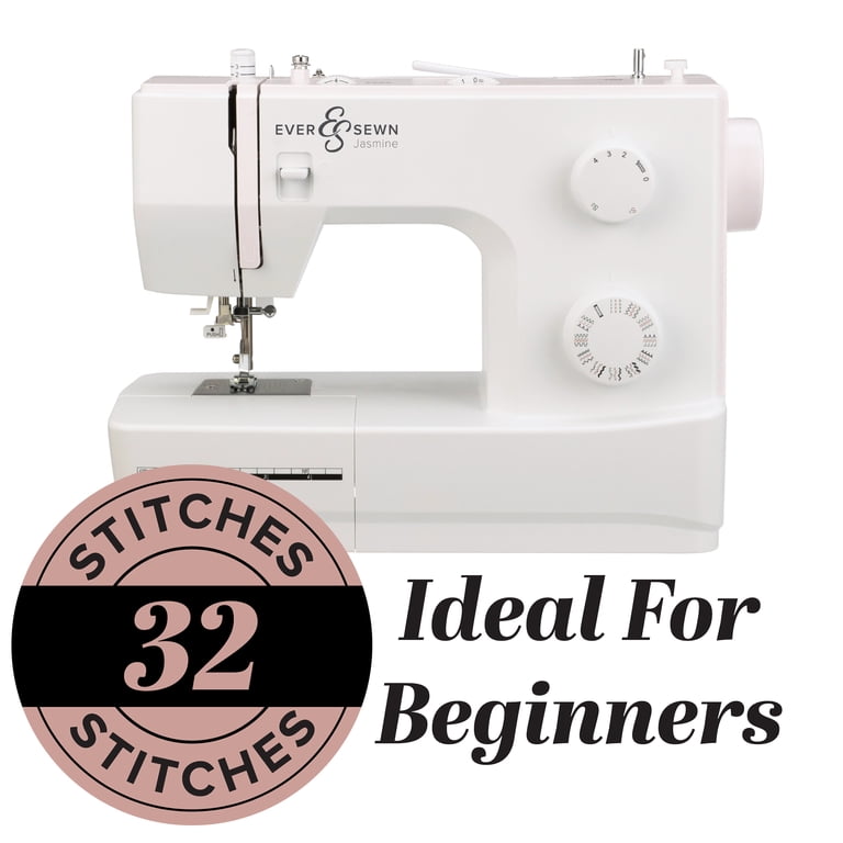 EverSewn Jasmine 32 Stitch Mechanical Sewing and Quilting Machine