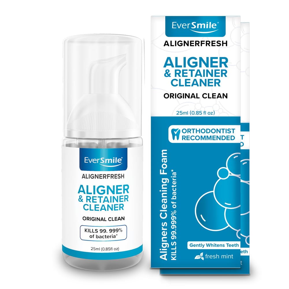 EverSmile AlignerFresh Original Clean - AlignerFresh Cleaning Foam for ...