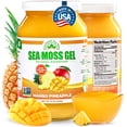 thumbnail image 1 of EverSmith Organics Organic Sea Moss Gel Mango-Pineapple Flavor 16 Oz Jar, 1 of 7