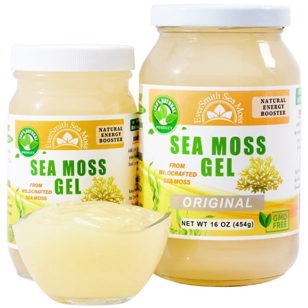 EverSmith Organics Raw Sea Moss Gel - 16 Ounce