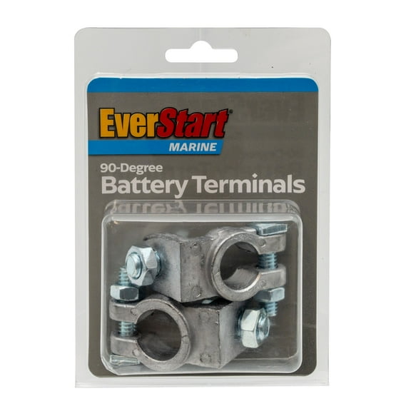 EverStart 10oz Marine Terminal Positive & Negative Right Angle Type