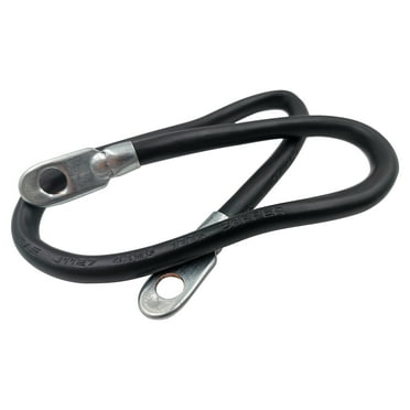 EverStart 24 inch 4-Gauge Top Post Battery Cable, Switch to Starter, 100% Copper Conductor.