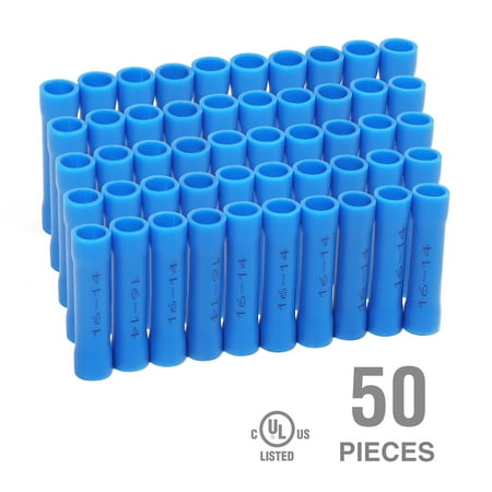 EverStart 50-Piece Splice Connectors Kit, Model 5115, Blue, UL, Automotive Electrical Parts